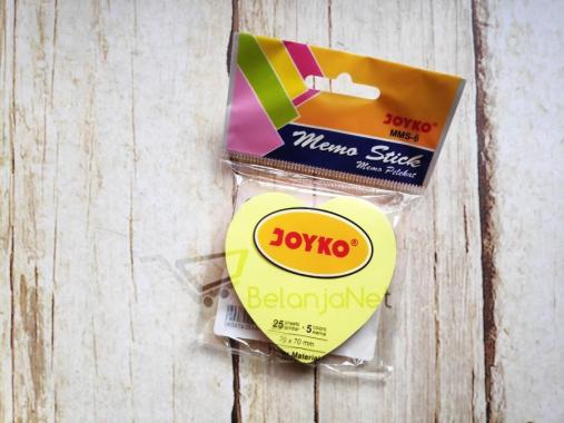 Memo Stick (Post It) Joyko MMS-6 Bentuk Love / Hati - Mix 5 Warna