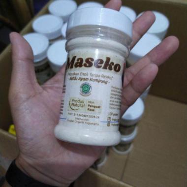 MASEKO - Kaldu Ayam Non MSG - Maseko Kaldu Jamur - Kaldu Sapi - Kaldu MPASI Ayam Kampung Botol