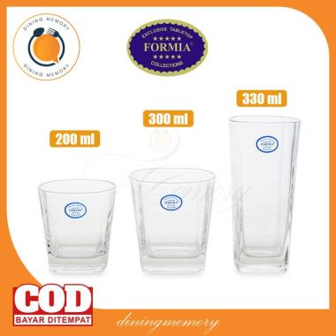 Formia Gelas Minum Quatro Tumbler per Pcs 330ml