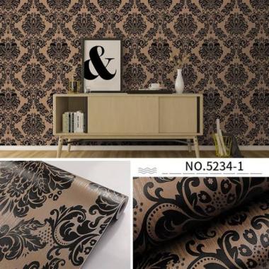 Wallpaper Dinding Stiker Vintage Batik Classic Mewah Luxury COD GH039 GH023 GH024 by Almira ID Batik