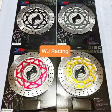 Disk Piringan Cakram Depan PSM Ninja 150 RR 320 MM Floating MERAH