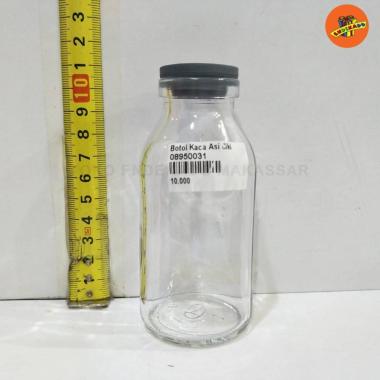 BOTOL ASI KACA CIKI 100ml- BOTOL ASI KACA 1pc