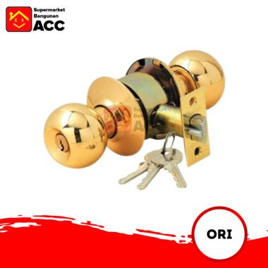 SOLID Cylindrical Lockset C 601x400 US 32D/ Kunci Bulat Chrome doff