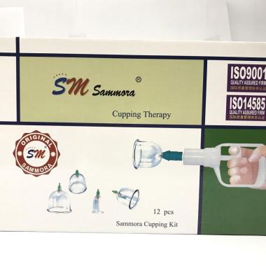 Sammora New Alat Bekam isi 12 / Kop Angin / Hijamah Cupping Therapy
