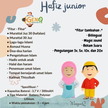 HAFIZ JUNIOR / MAINAN EDUKASI ANAK / MUROTAL Hafiz