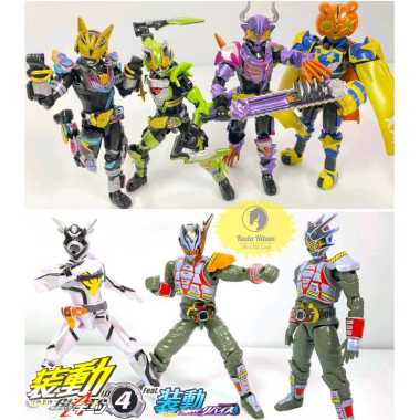 Bandai SODO SO-DO Kamen Rider Geats ID 4 Tycoon Na-Go Buffa Punk Jack Fever Demon Trooper