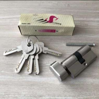 Silinder Kunci Knob 60mm l isi silinder kunci l isi body kunci Soligen