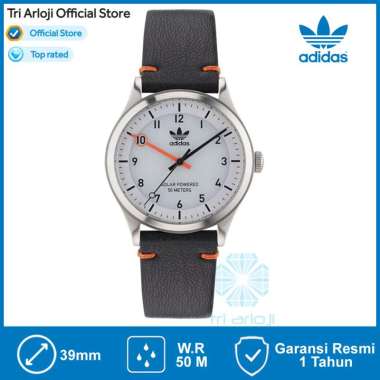 Adidas Originals AOST23045 PROJECT ONE SST Jam Tangan Pria Black Leather