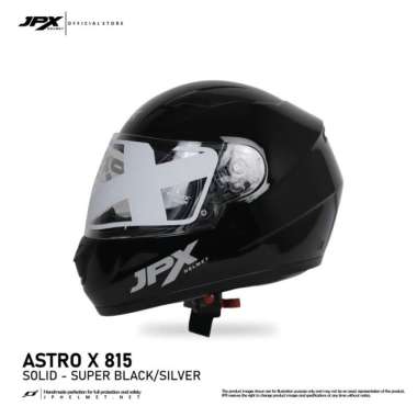 JPX Helm Anak Full Face Astro X-815 YM Super Black
