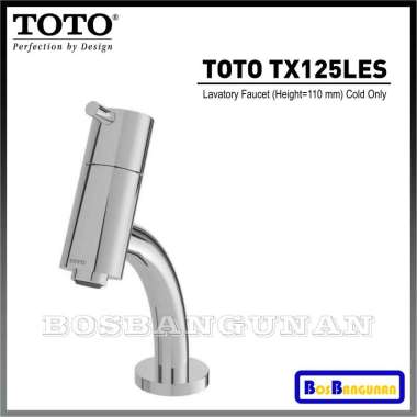 Keran Wastafel TOTO TX125LES / Kran Wastafel TOTO TX 125 LES / TOTO TX125LES Ego II Lavatory Faucet 