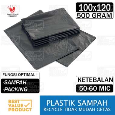 Kantong plastik sampah 100 x 120 / trashbag / Kantong Sampah 100x120 ekonomis PANJANG