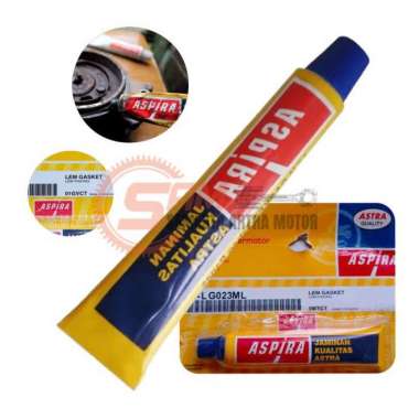 Lem Gasket Aspira 23ml Auto Sealer Paking Motor Bebek Matic Anti Panas