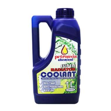 Petroasia Air Radiator Coolant 1L Liter Motor Mobil Honda Universal Hijau