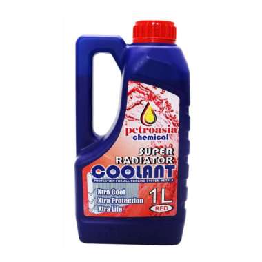 Petroasia Air Radiator Coolant 1L Liter Motor Mobil Honda Universal Merah