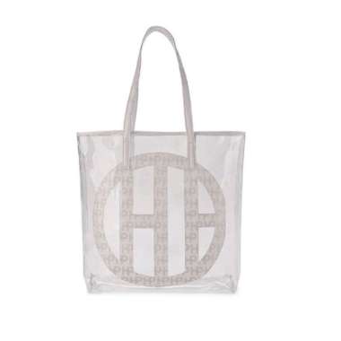 Hush Puppies Tote Bag Wanita Miki Logo Tote Bag White White