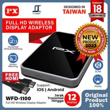 Wireless HDMI Receiver Audio Video Display Mirroring PX WFD-1100