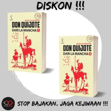 Paket Lengkap Buku Don Quijote Dari La Mancha - Miguel De Cervantes