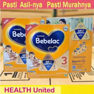 Bebelac 3 Vanila Susu Pertumbuhan Bubuk 400gr