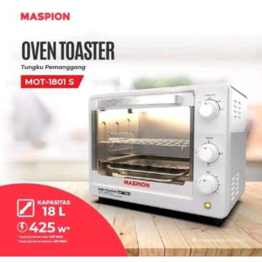 Maspion oven toaster/oven listrik 18 liter /oven listrik Maspion MOT-1801S Instant gojek