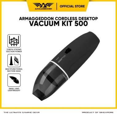 Vacum Cleaner Armaggeddon x Elysium Vacuum Kit 500 2.6KPA Nirkabel Multifungsi Cordless Penyedot Deb