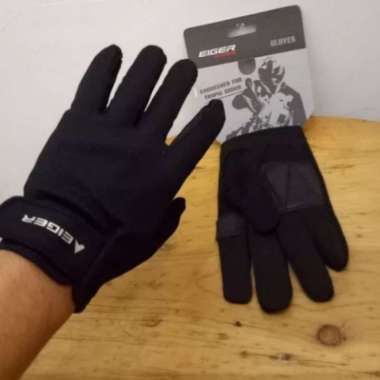 Sarung Tangan Motor Eiger New Riding glove combinasi original XL full riding