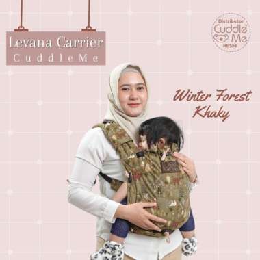 GENDONGAN BAYI - SSC M SHAPE ADJUSTABLE-CUDDLEME LEVANA MOTIF - Gendongan bayi SSC - Gendongan M Sha