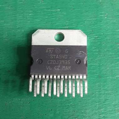 Ic STA540 4x13w Audio Power Stereo Sta 540 15pin