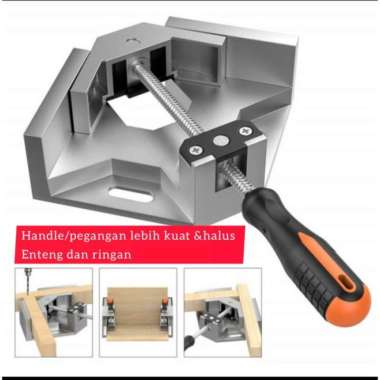 Corner Clamp Catok Klem Kayu Sudut Siku Swing Jaw Vise Catok standart