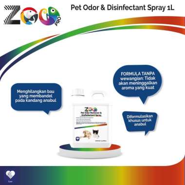 ZooPro Pet Odor Remover 1000ml (REFILL)