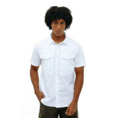 Kemeja Eiger X Kampo Shirt Ss 7451 Putih
