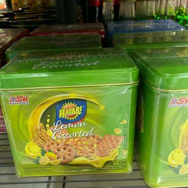 biskuit kaleng Hatari peanut lemon assorted peanut