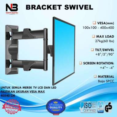Bracket TV 32 43 49 50 55 Inch LG Smart Multivariasi Multicolor