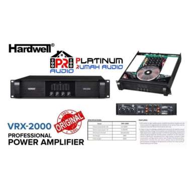 Terbaru Power Amplifier Hardwell Vrx 2000 / Vrx2000 4 Channel !!! Promo
