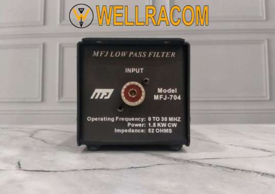 MFJ 704 LOW PASS FILTER LPF 1.5 kW