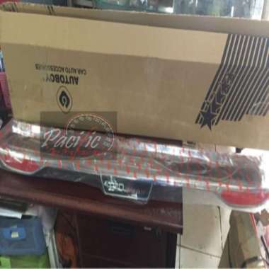 Sill Plate Bumper Belakang All New Fortuner VRZ 2016+ Chrome