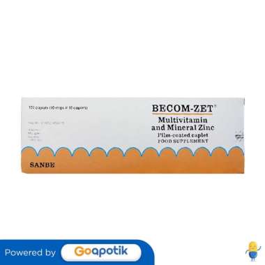 BECOM-ZET BOX 100 KAPLET