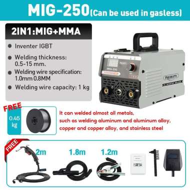 Mesin Las TIG-250 160A Mesin pen MIG-250