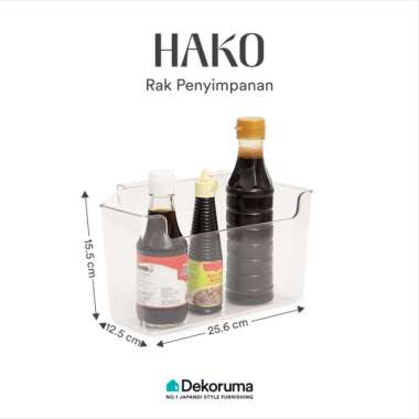 Dekoruma HAKO Rak Penyimpanan Dapur Gantung Large