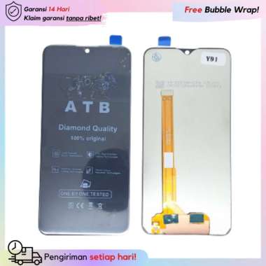 LCD + Touchscreen vivo Y91 / Y91C / Y93 / Y95 Univ Ori Full set- Hitam - Golden Crown Ori