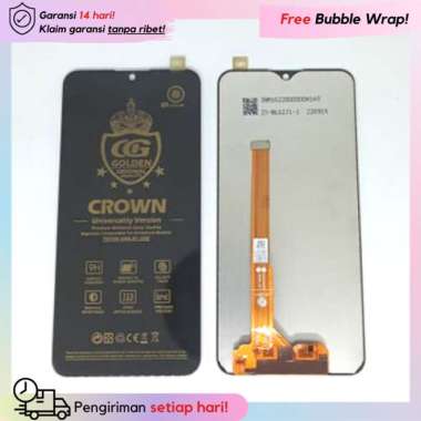 LCD + Touchscreen vivo Y91 / Y91C / Y93 / Y95 Univ Ori Full set- Hitam - Golden Crown Golden Crown