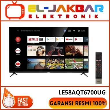 Aqua le58aqt6700ug led Tv 58 inch Android UHD 4k smart tv 58aqt6700