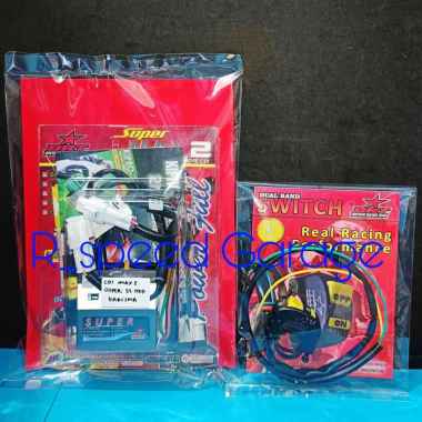 CDI BRT IMAX 2 SUPER 52 STEP KARISMA SUPRA X 125 KPH KARBU CDI SAKLAR