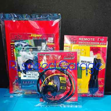 CDI BRT IMAX 2 SUPER 52 STEP KARISMA SUPRA X 125 KPH KARBU CDI REMOTE SAKLAR