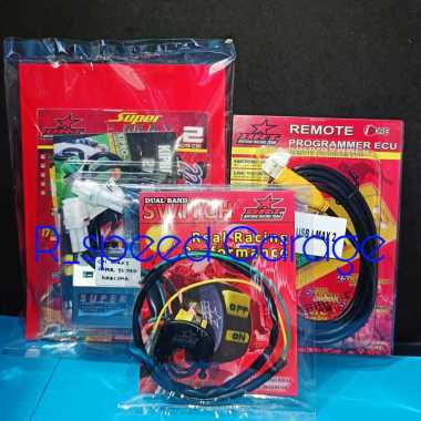 CDI BRT IMAX 2 SUPER 52 STEP KARISMA SUPRA X 125 KPH KARBU CDI USB SAKLAR