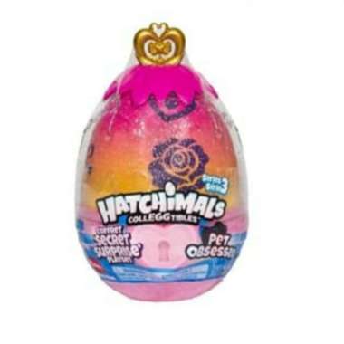 HATCHIMALS COLLEGGTIBLES SECRET SURPRISE - PET OBSESSED PLAYSET - QUASIONSTUR Orange