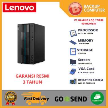 PC DESKTOP GAMING LENOVO LOQ 17IRB8 90VH007SID i7-13700F 32GB RAM/RTX 3060 12GB