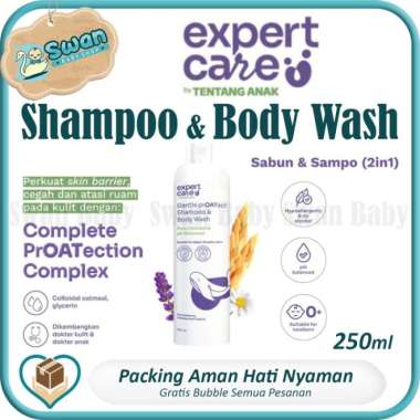 Expert Care Gentle PrOATect Shampoo & Body Wash - 2in1 Sabun & Sampo