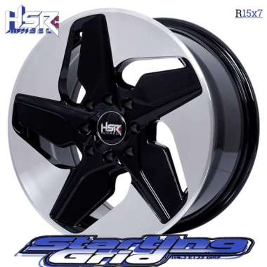 Velg Mobil Hsr Ring 15 untuk Estilo, Splash, Swift, Wagon, Avanza, Xenia, Livina, Sigra, Ayla, Agya 