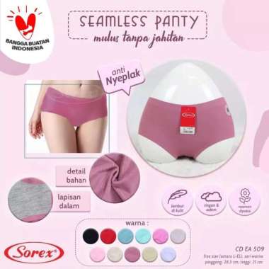 CD SEAMLESS ANTI NYEPLAK TANPA JAHITAN CELANA DALAM SOREX  512
