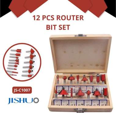 JISHUO 12PCS MATA PROFIL TRIMMER